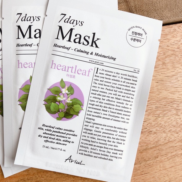 Korean sheet masks 6 pack beauty face mask k beauty - Picture 2 of 6